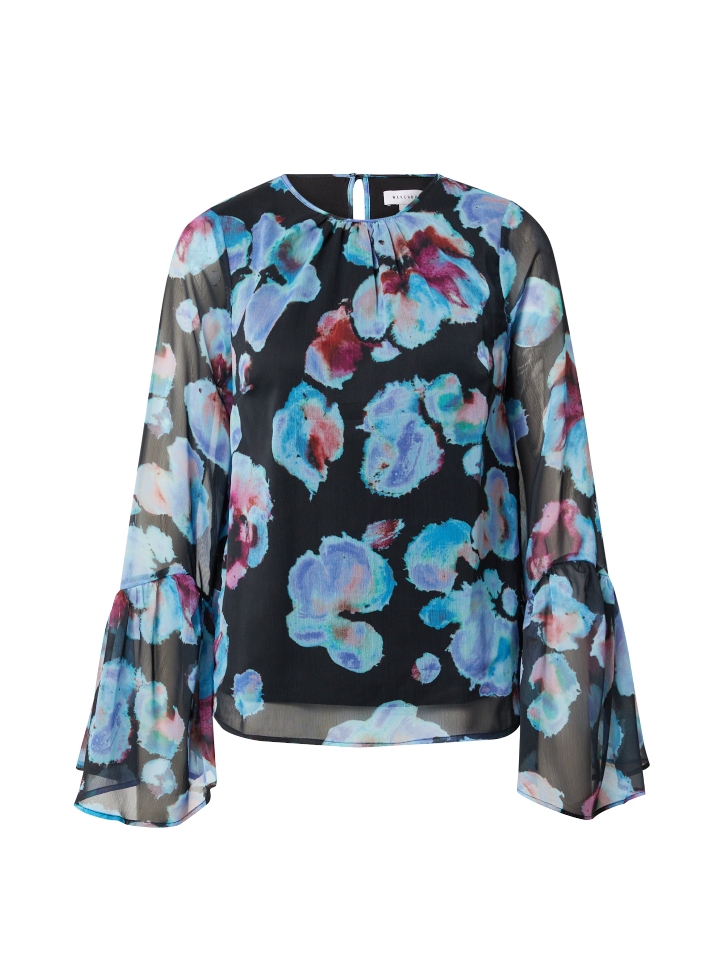 Camicia da donna di Warehouse in blu: frontale