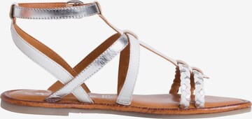 TAMARIS Páskové sandály – bílá