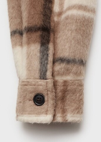 MANGO MAN Regular Fit Hemd 'Roman' in Beige