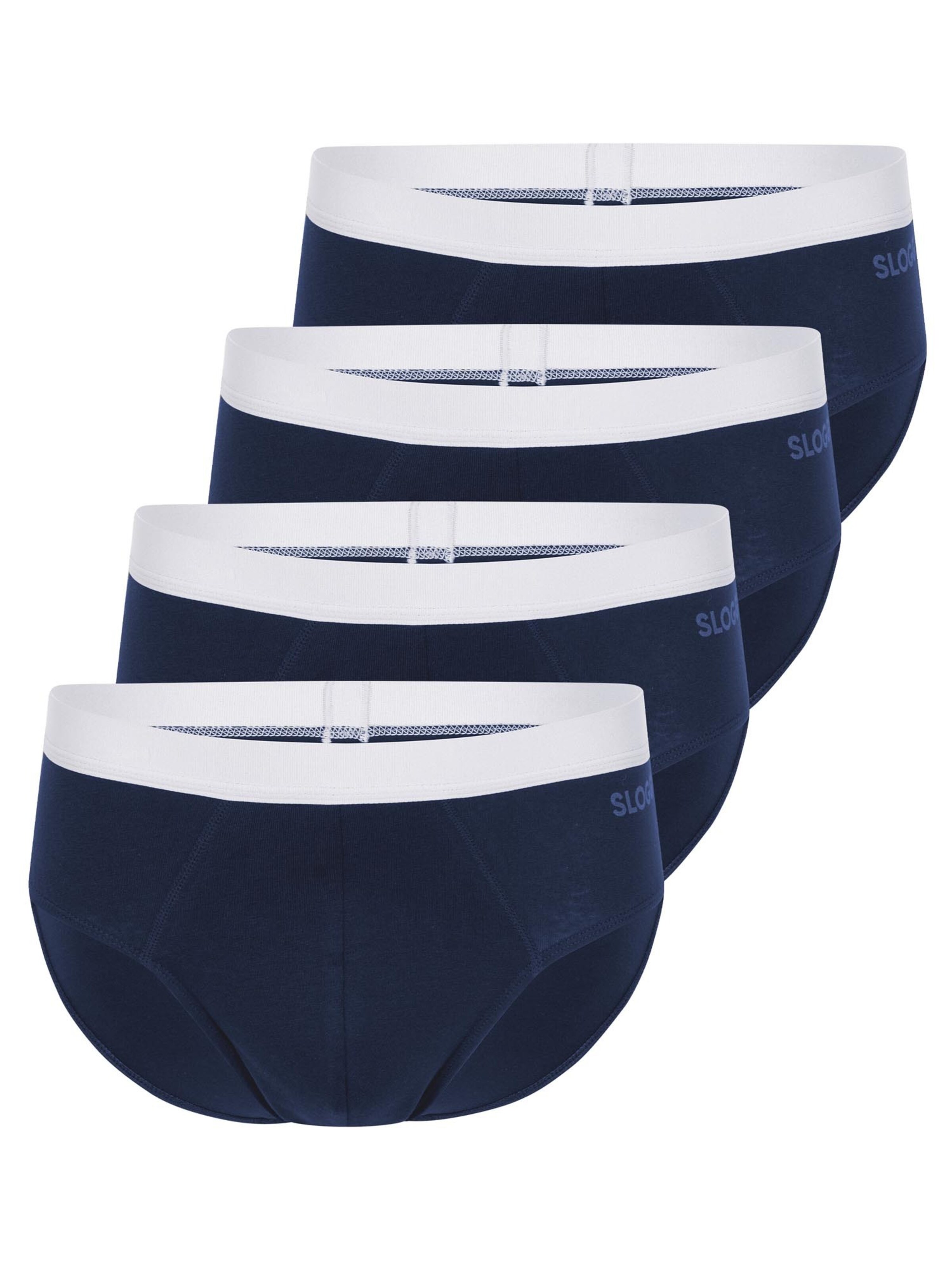 SLOGGI Slip 'men GO ABC 2.0' in Blue: front