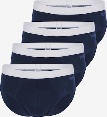 SLOGGI Slip 'men GO ABC 2.0' in Blau: Vorderseite