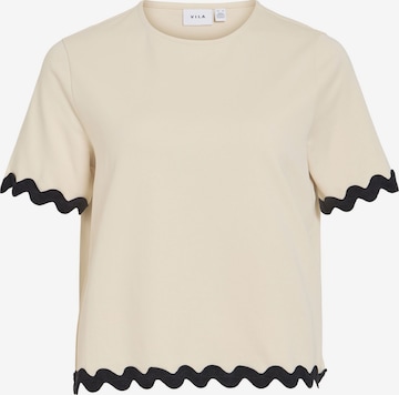 VILA T-Shirt 'VICalisa' in Grau: Vorderseite