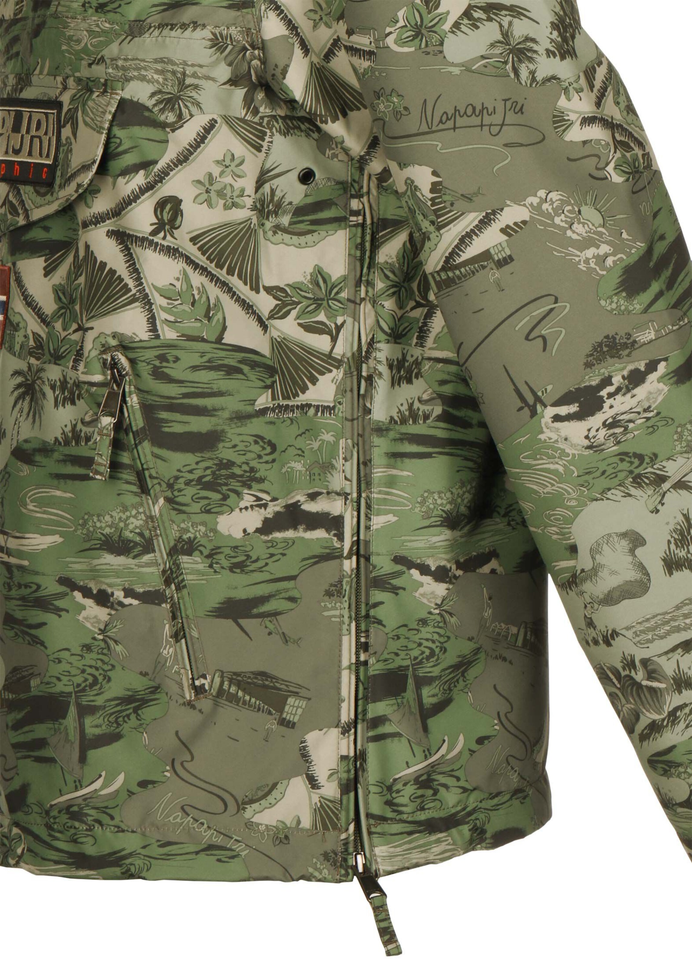 Männer Jacken NAPAPIJRI Jacke ' Rainforest ' in Grün, Khaki, Oliv - HU43792 Männer Jacken NAPAPIJRI Jacke ' Rainforest ' in Grün, Khaki, Oliv - HU43792
