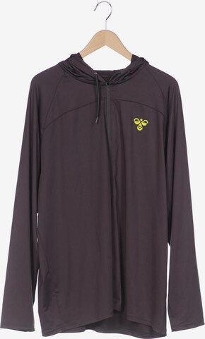 Hummel Sweatshirt & Zip-Up Hoodie in XXXL in Grey: front