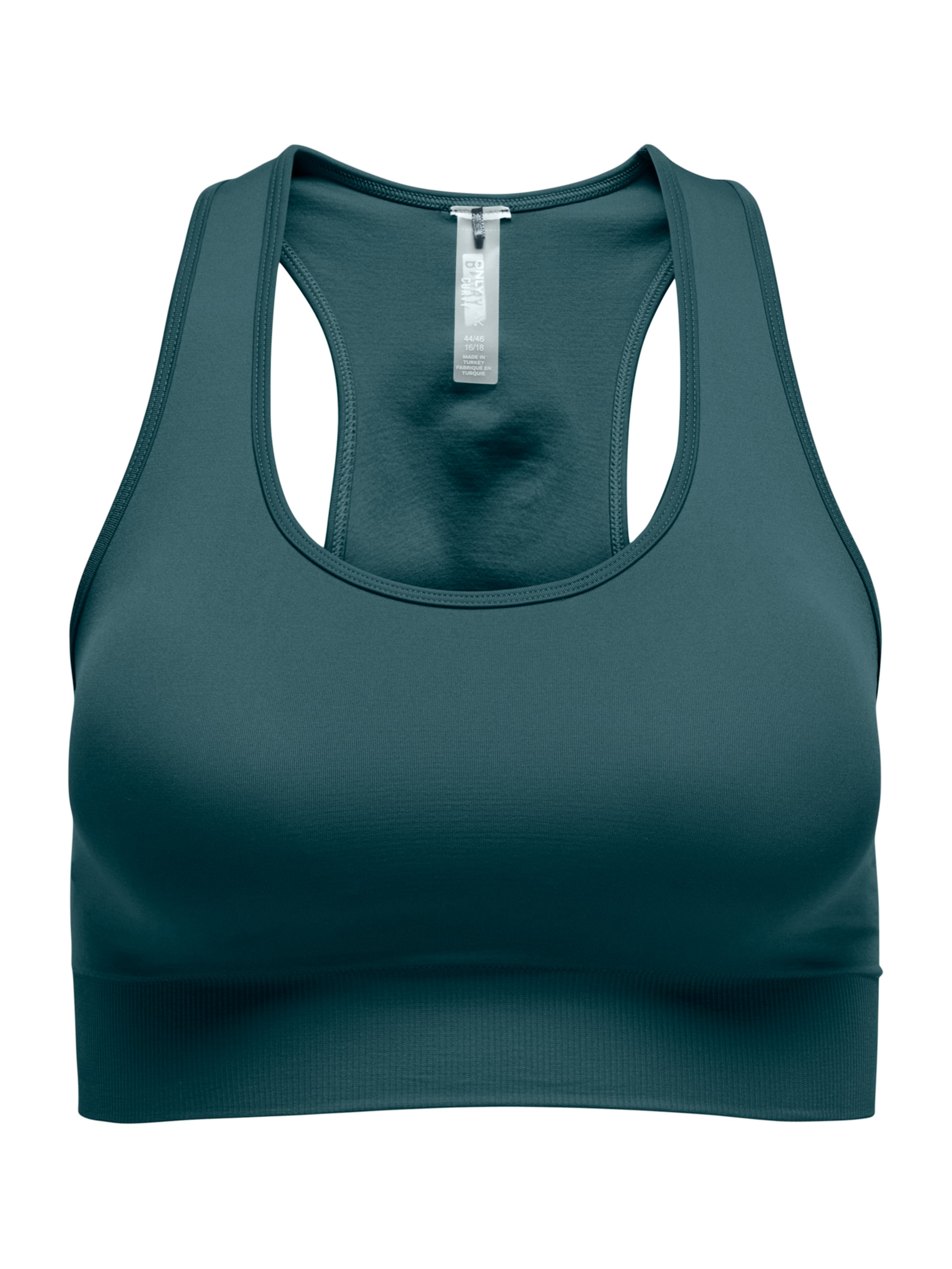 Only Play Curvy Бюстье Спортивный бюстгальтер 'ONPDAISY' в Зеленый: спереди