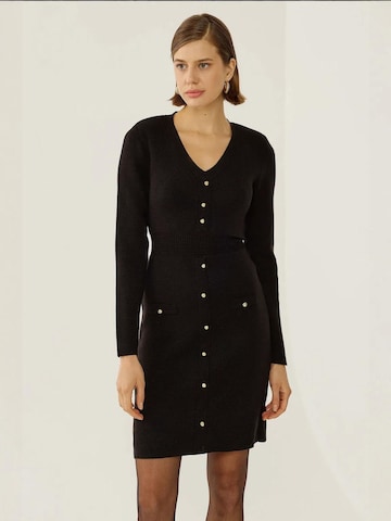 Hiccup Kleid in Braun: Vorderseite