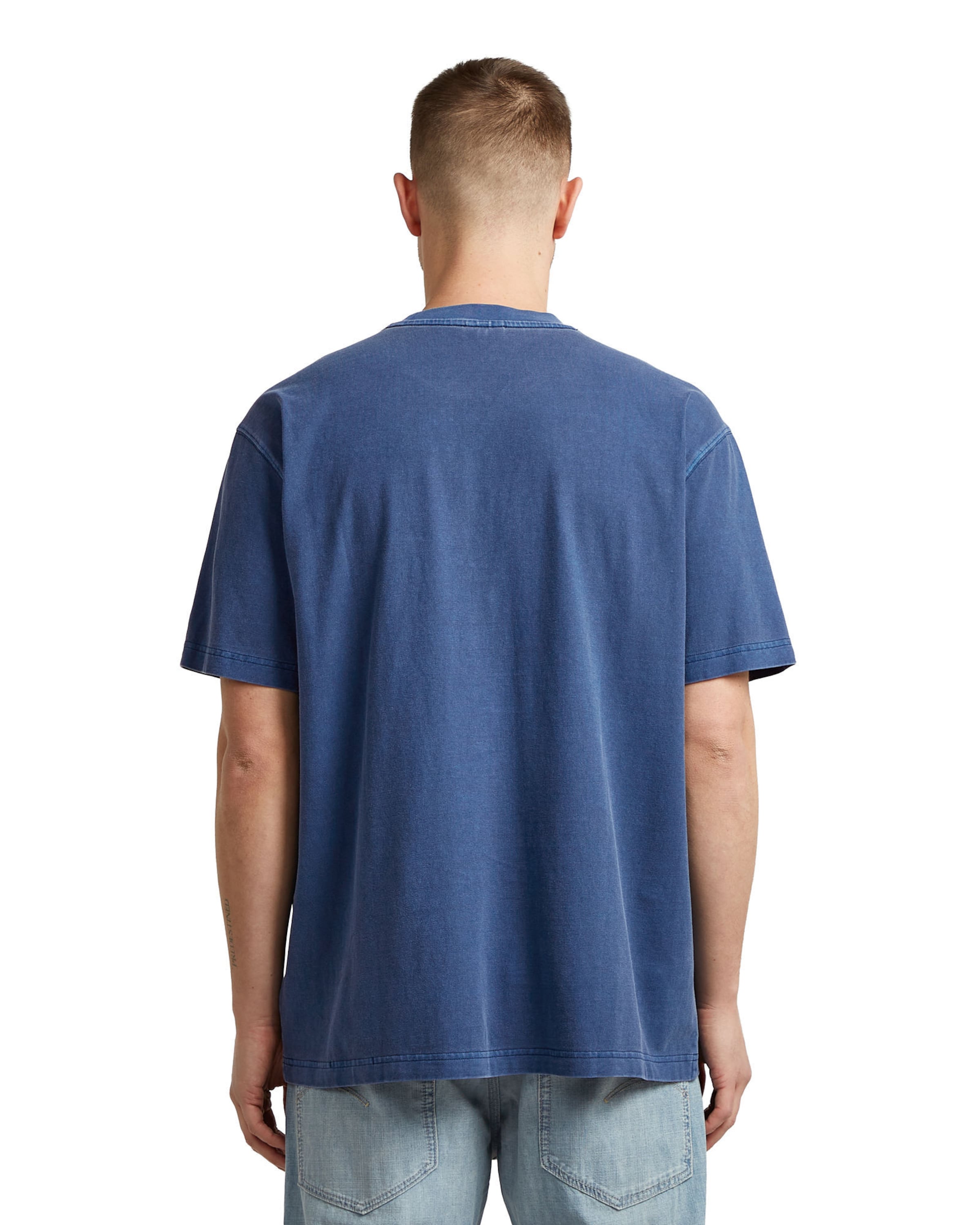 G-STAR Shirt 'Relaxed Base T-Shirt' in Blauw