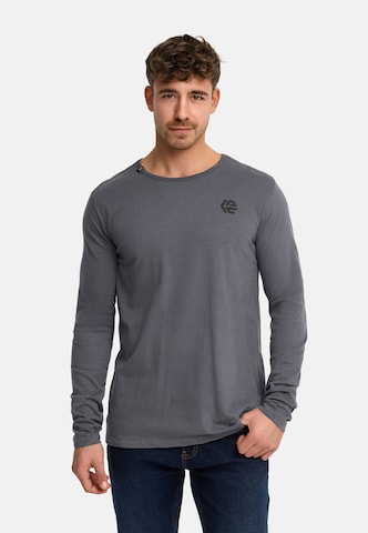INDICODE JEANS Shirt 'Trense' in Grey: front