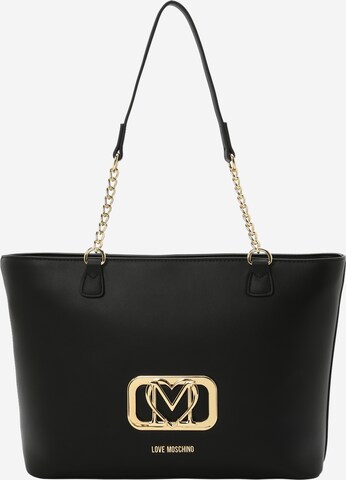 Love Moschino Nákupní taška 'GOLD RUSH' – černá