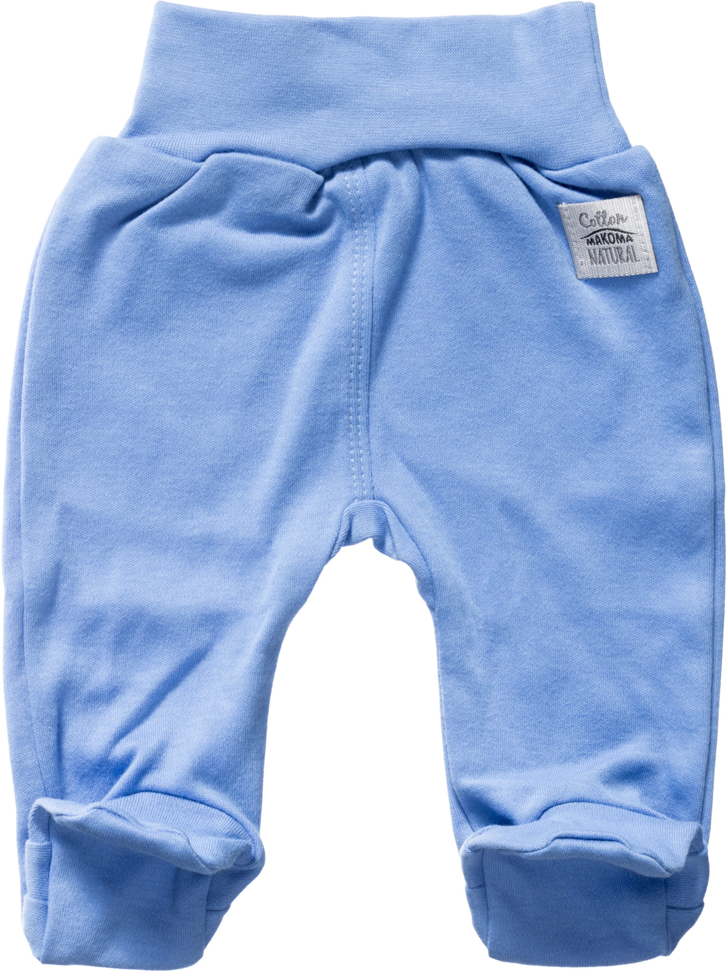 Regular Pantalon 'Basic' Makoma en bleu : devant