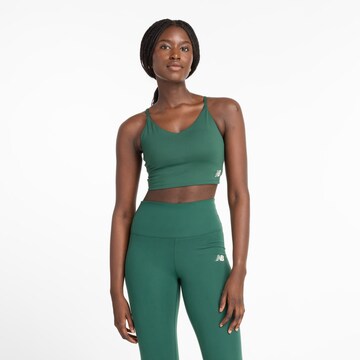 new balance Bustier Sport bh 'Harmony' in Groen: voorkant