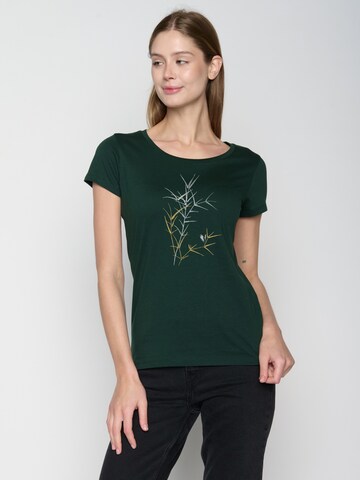 T-shirt GREENBOMB en vert : devant