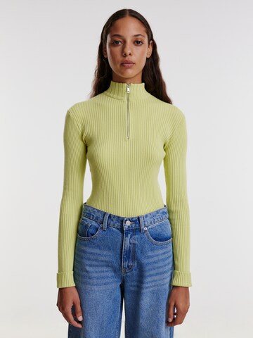 Pullover 'ALISON' di EDITED in giallo: frontale