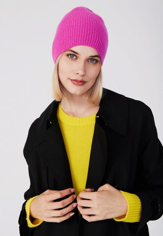 Style Republic Kaschmirmütze in Pink: Vorderseite