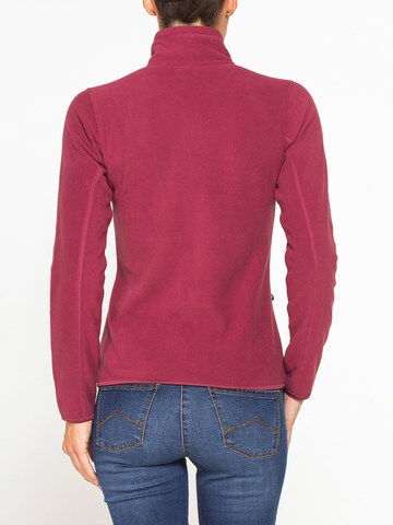 Carrera Jeans Sweatjacke 'High Neck'‌ in Rot