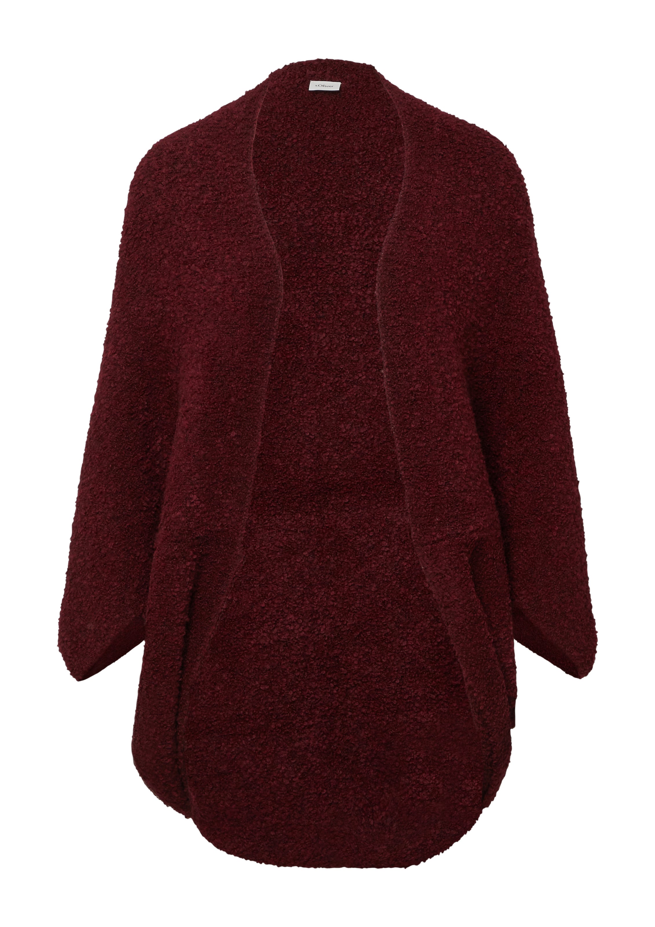 s.Oliver Gebreid vest in Rood: voorkant