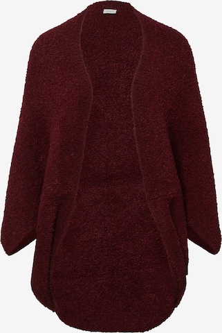 s.Oliver Knit Cardigan in Red: front