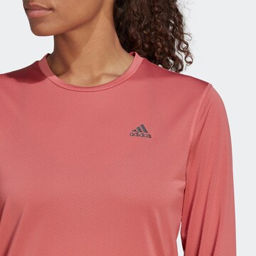 ADIDAS SPORTSWEAR Sportshirt 'Run Icons ' in Rot