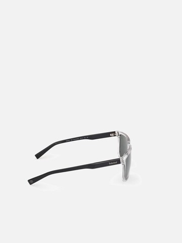 TIMBERLAND Zonnebril 'Timberland TB00037 Dark havana 59/17/140 MAN Sunglasses' in Transparant