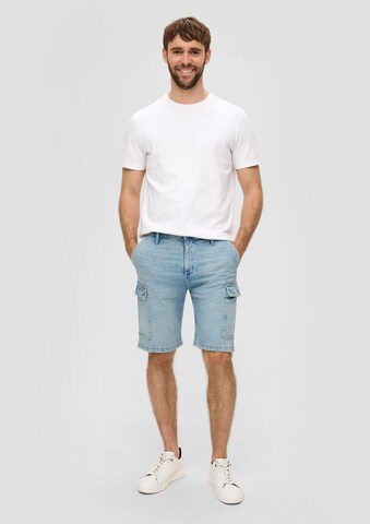 Regular Jeans cargo s.Oliver en bleu