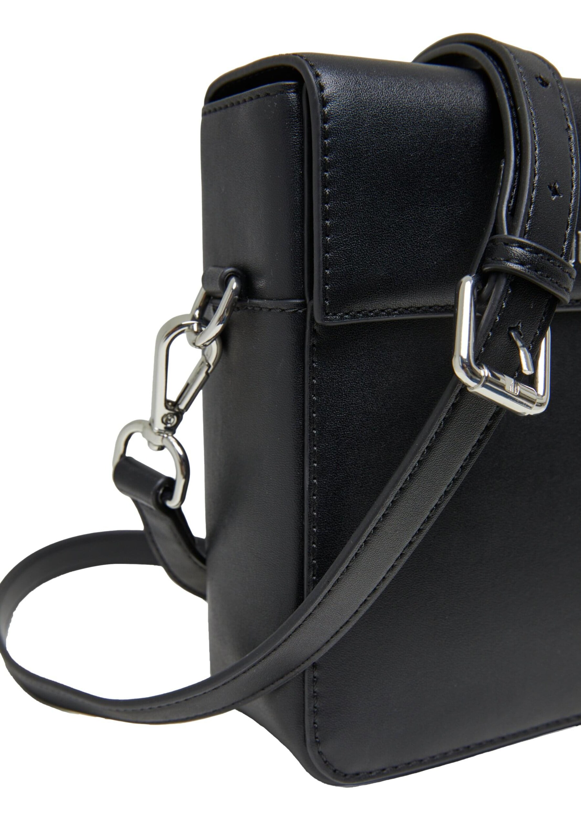 Pequs Schoudertas 'Leíos Island' in Zwart