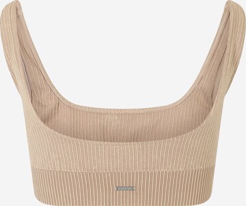 aim'n Bustier Sport-BH in Beige