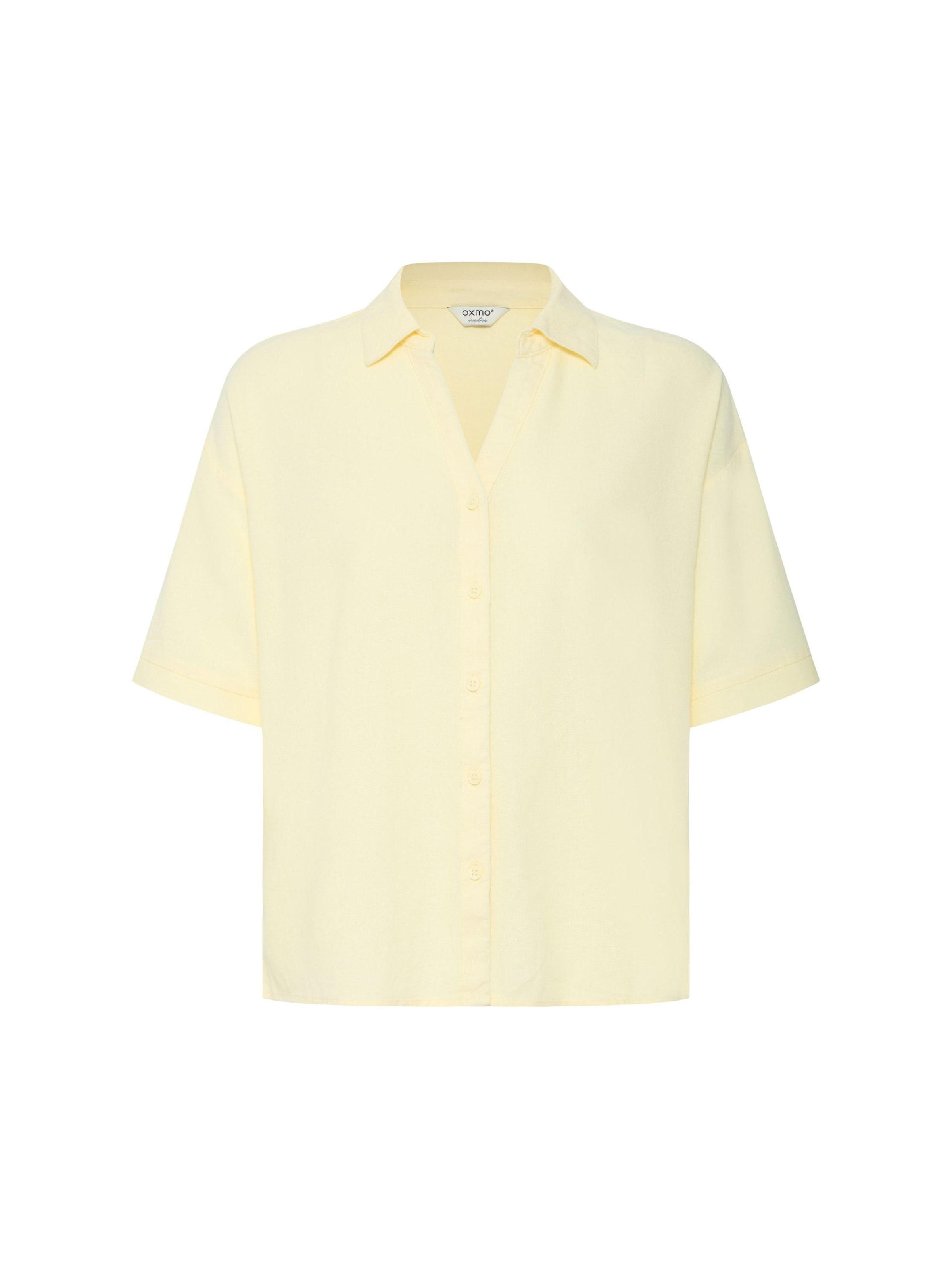 Chemisier ' OXNInna ' Oxmo en jaune : devant