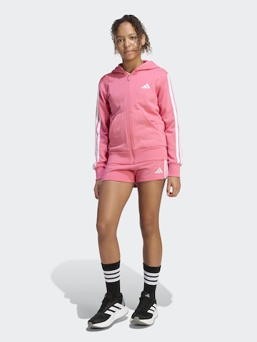 ADIDAS SPORTSWEAR Sports sweat jacket in Pink: front