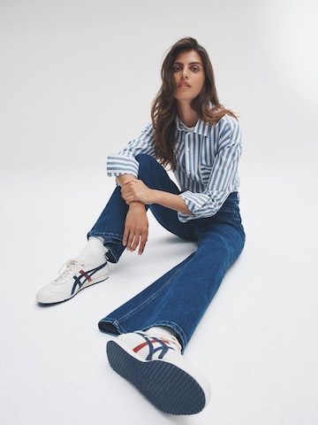 The Set Wide leg Jeans in Blue