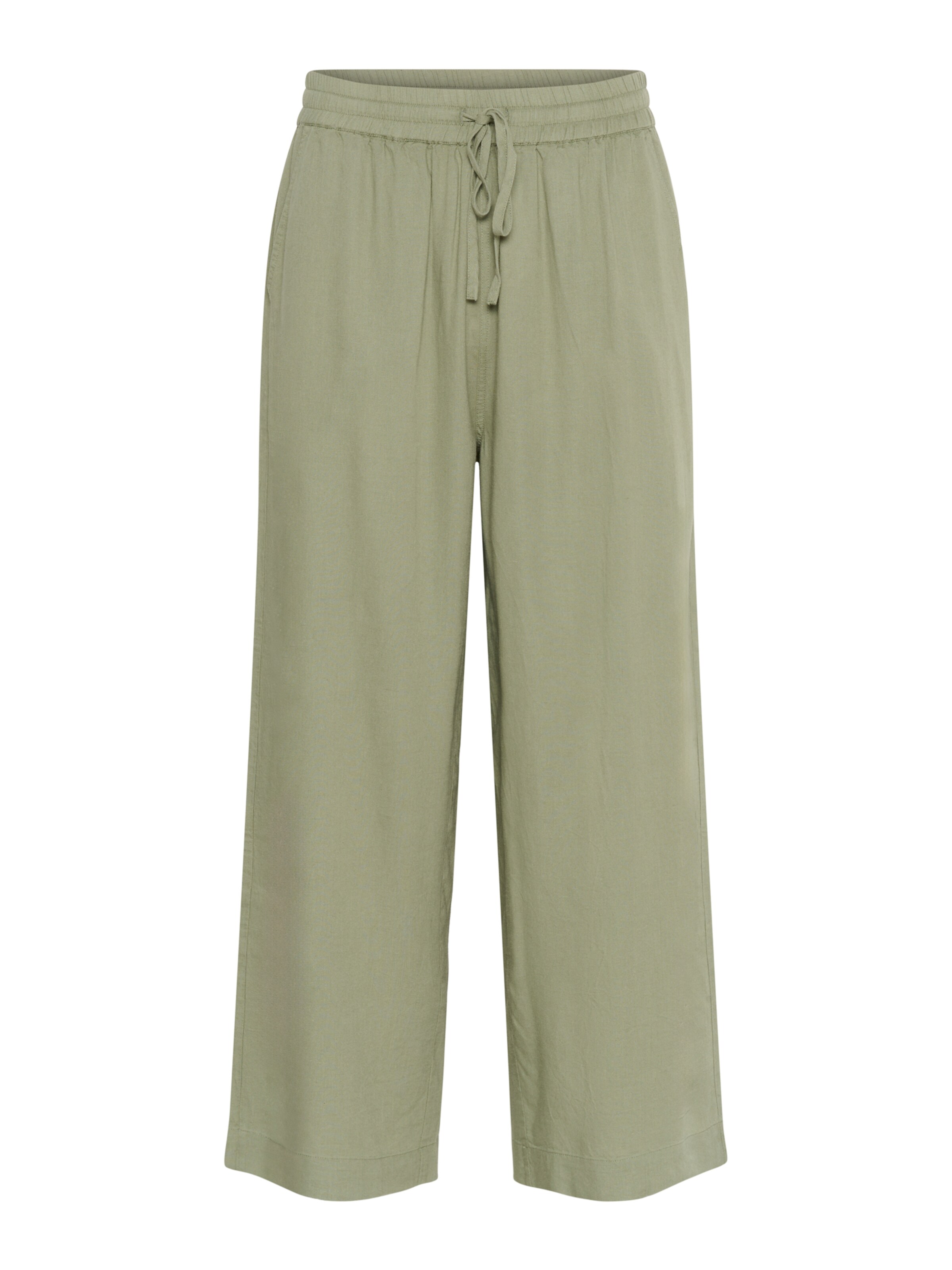 Pantalon Kaffe en vert : devant