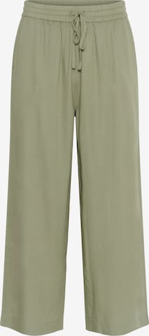 Pantalon Kaffe en vert : devant