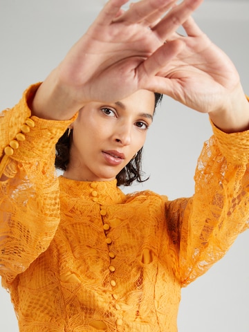 True Decadence Shirt Dress in Orange