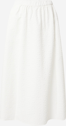 Monki Skirt in White: front