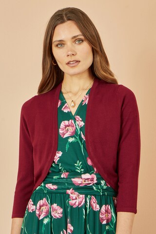 Yumi Strickjacke in Rot: Vorderseite