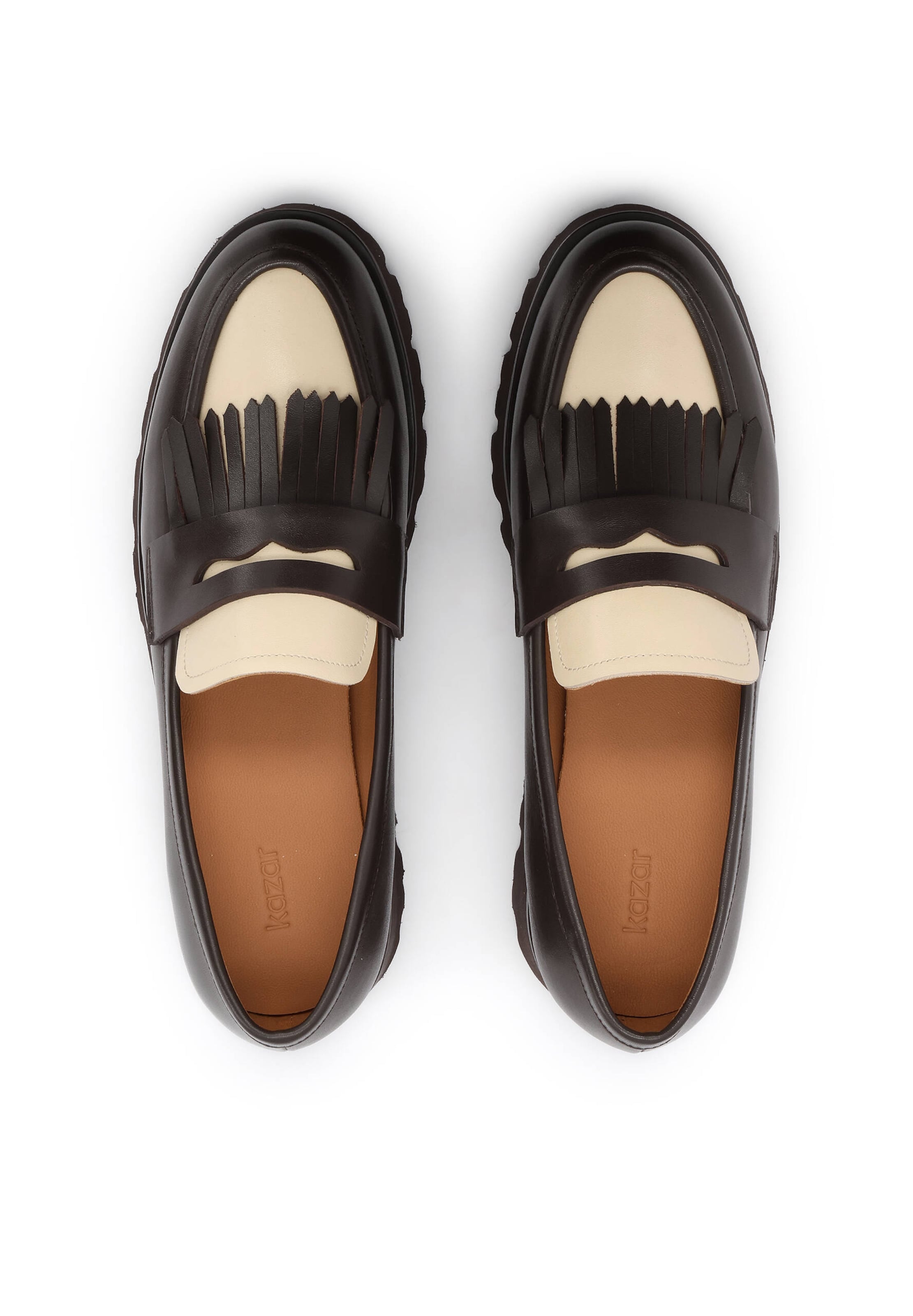 Chaussure basse Kazar en marron