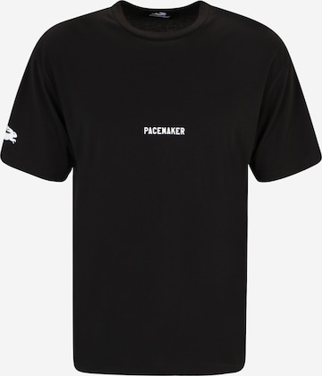 melns Pacemaker T-Krekls: no priekšpuses
