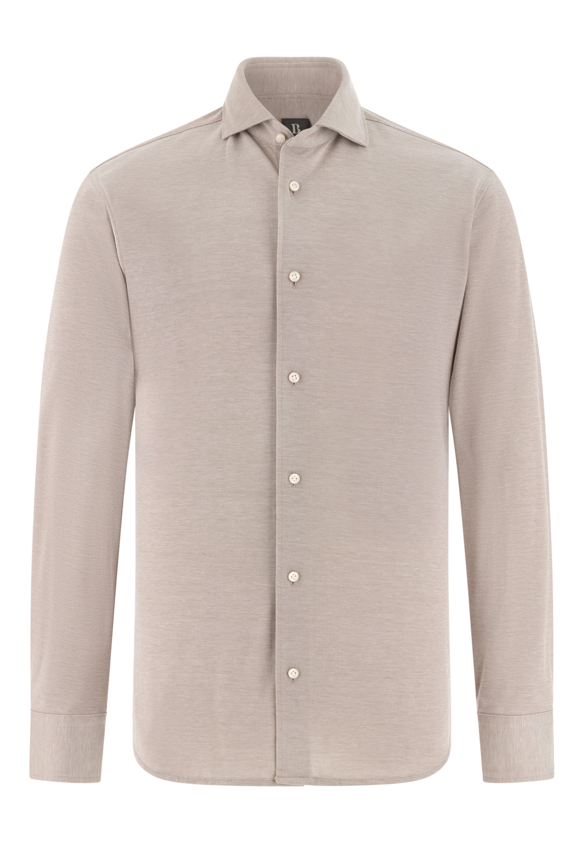 Boggi Milano Regular fit Button Up Shirt in Grey: front