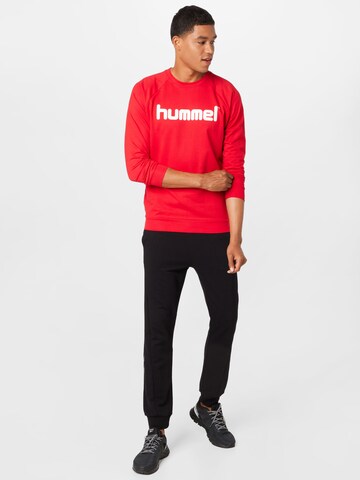 Hummel Sport sweatshirt i röd