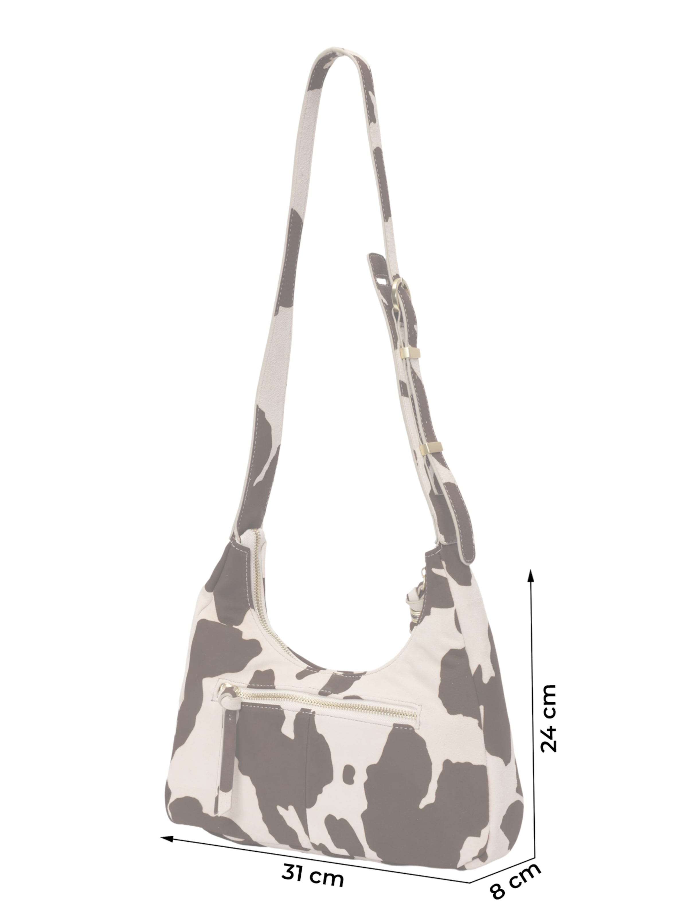 FREDsBRUDER Τσάντα ώμου 'Velvet' σε καφέ