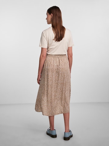 PIECES Skirt 'Tala' in Beige