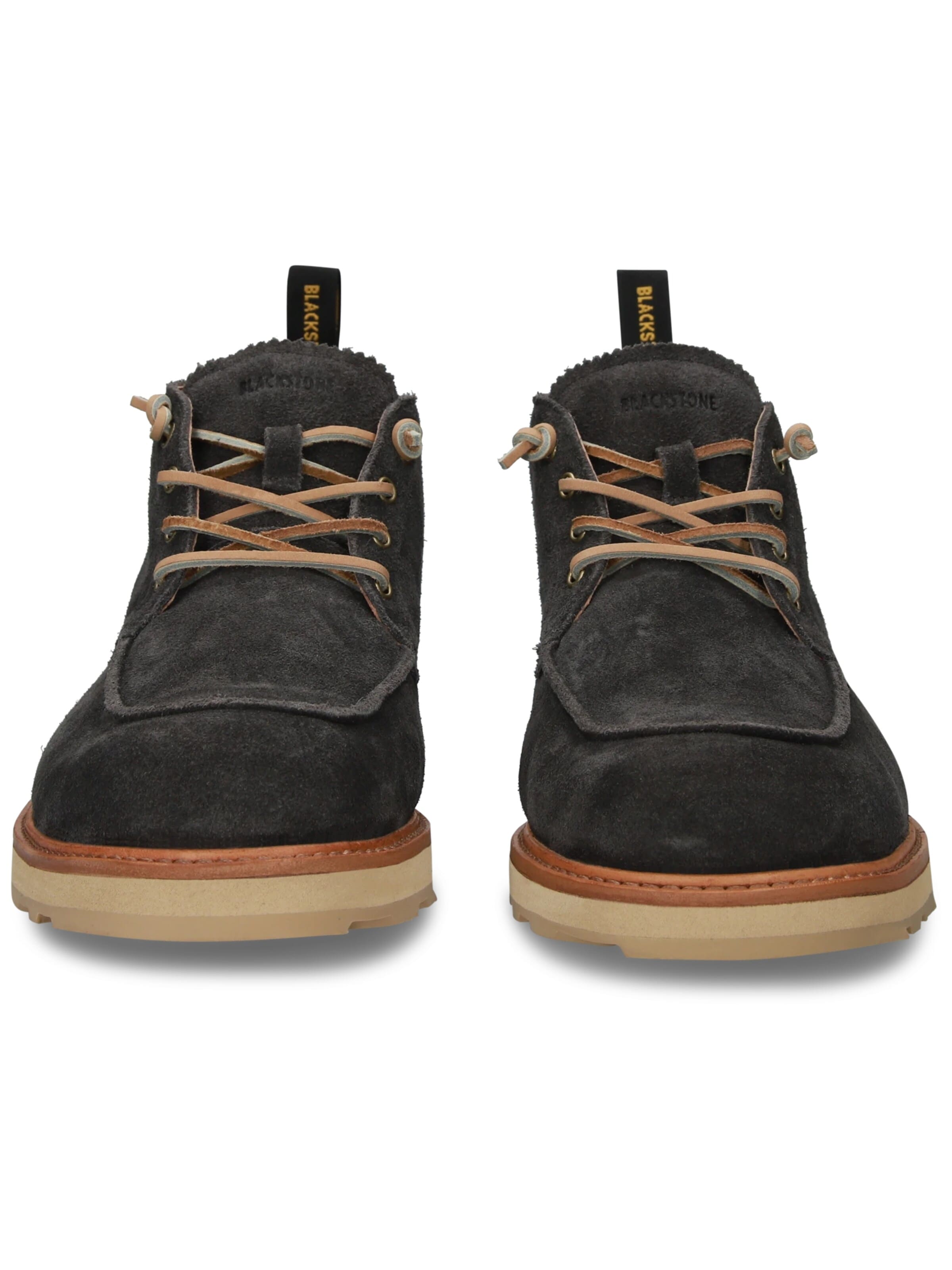 Boots stringati 'PERIDOT ASHER MID' di BLACKSTONE in grigio