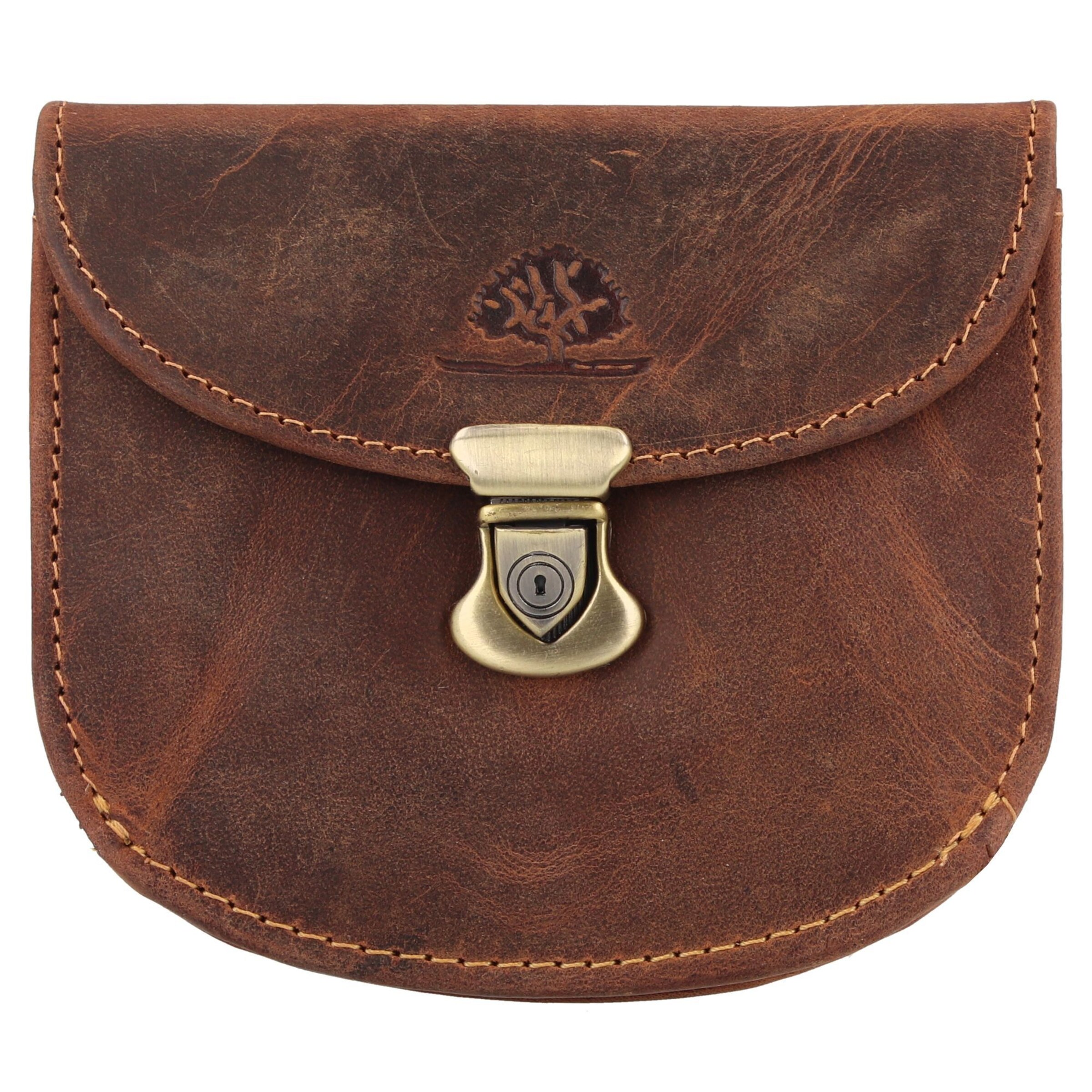 GREENBURRY Portemonnaie in Braun: Vorderseite