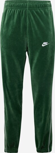 Nike Sportswear Pantalon 'CLUB' en vert / blanc, Vue avec produit