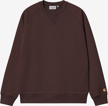 Carhartt WIP Pullover 'Chase' in Braun: Vorderseite