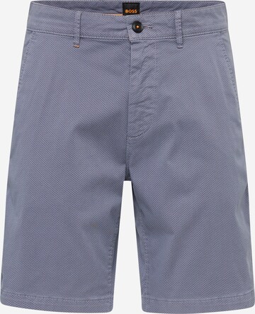 BOSS Chino trousers in Blue: front