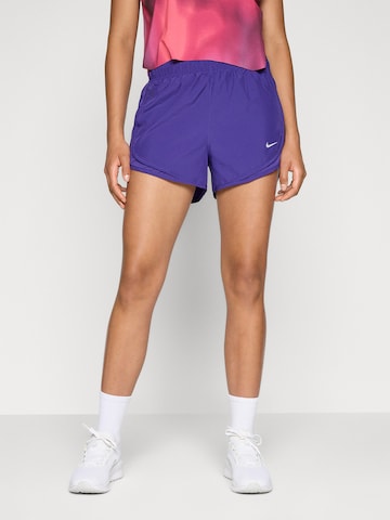 NIKE Regular Спортен панталон 'TEMPO' в лилав: отпред