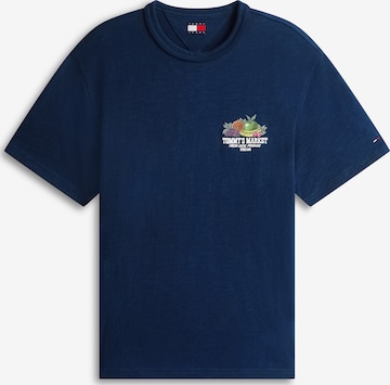 Tommy Jeans Koszulka w kolorze niebieski: przód