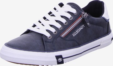 SUPREMO Sneaker in Blau: predná strana