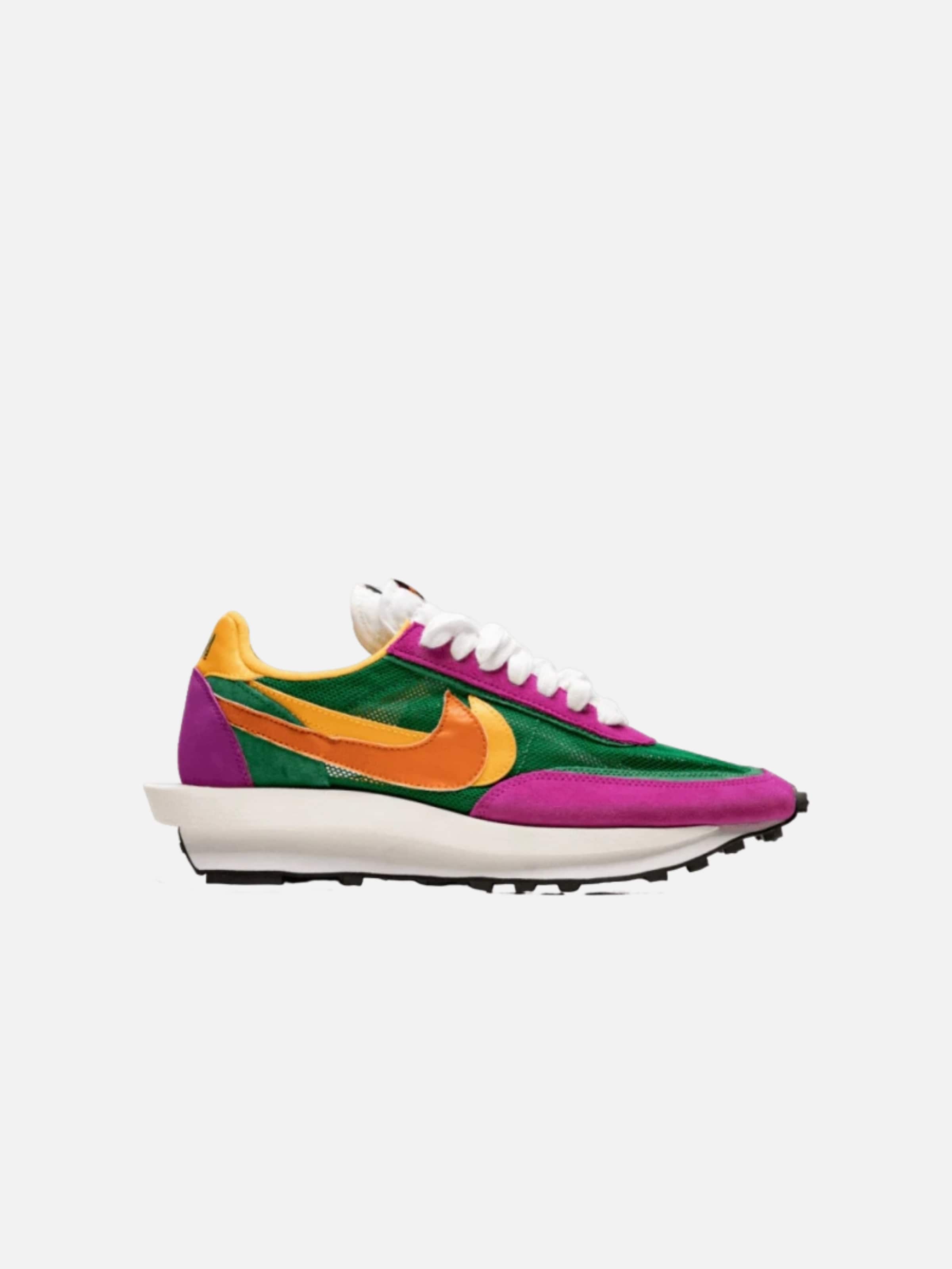 Baskets basses 'Sacai LD Waffle Pine' NIKE en orange : devant