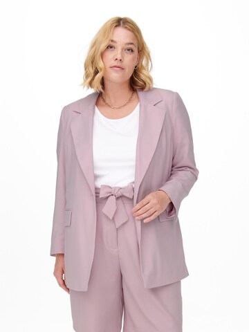 ONLY Carmakoma Blazers 'Violet' in Lila: voorkant